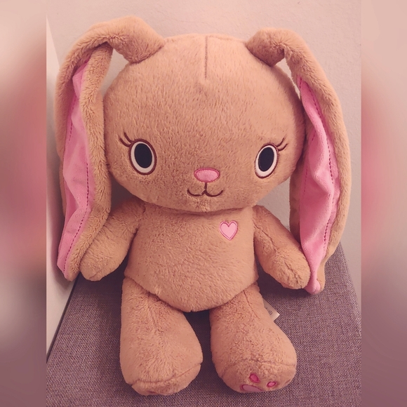 Build - A - bear Kabul Pawlette tan bunny easter rabbit long eared plush 17 inch - Picture 1 of 4